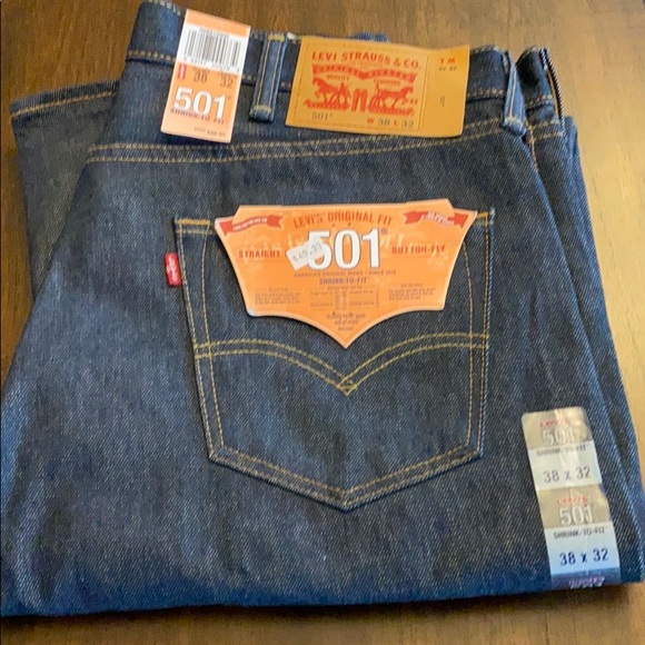 Levi's Other - Levi’s 501 jeans size 38x32